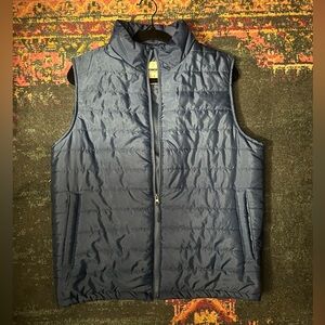 Blue Puffer Vest